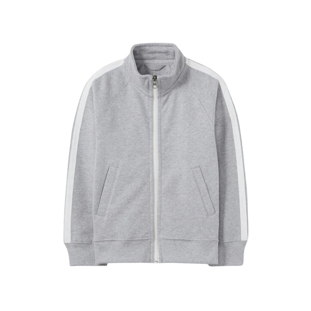 🆕 Hanna Andersson Gray Track Suit Jacket In French Terry